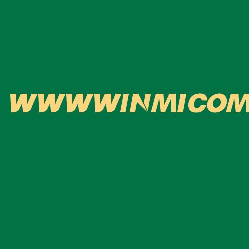 Logo da WWWWINMICOM